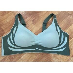 Plus Size Super Gather Push‎ up Bra Women Soft Support Seamless Underwear